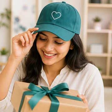 Personal custom cap gift
