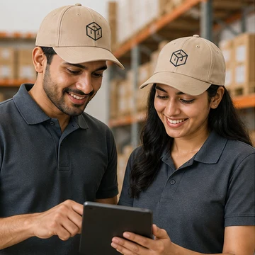 Work uniform caps